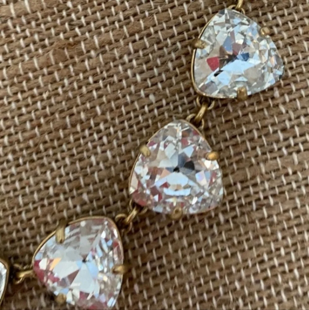 Stella & Dot Somervell Crystal Rhinestones Necklace